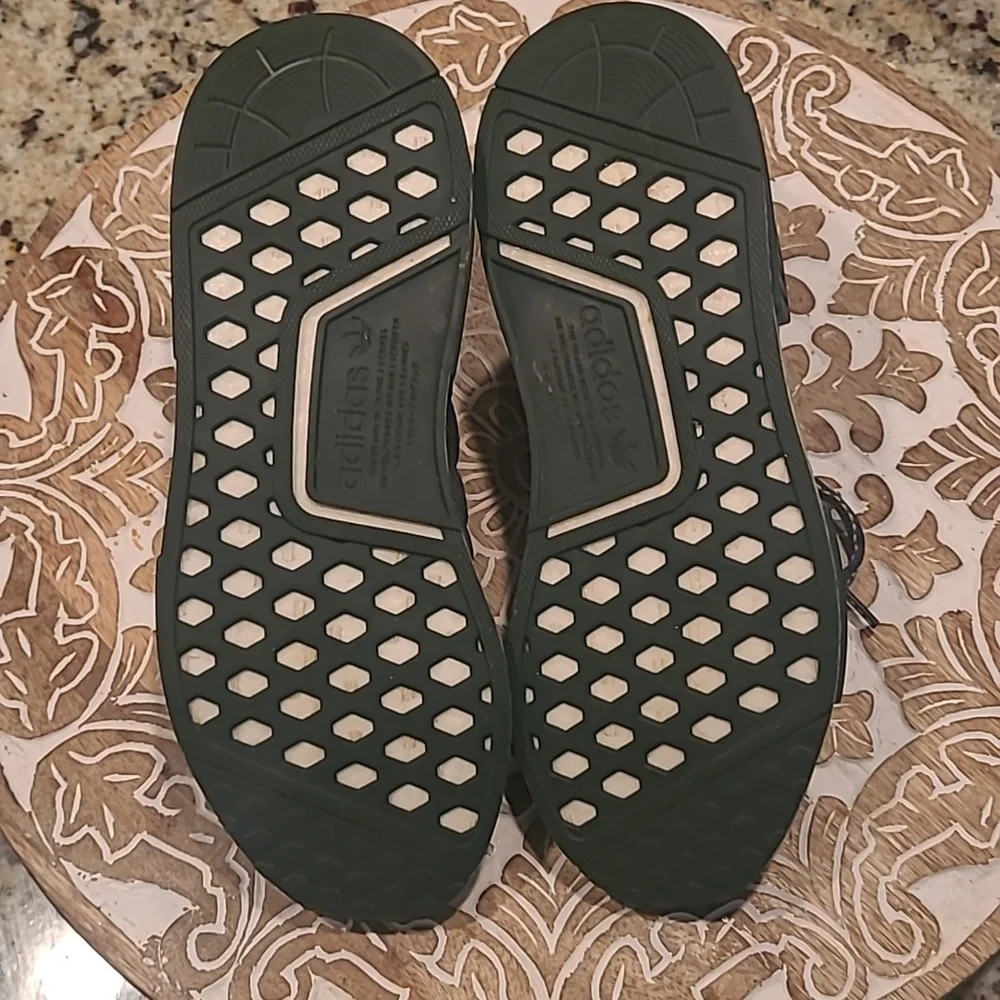 Adidas NMD_1 STLT Primeknit Running Shoe. Linen Green Men's Size 9.5. - Picture 8 of 10